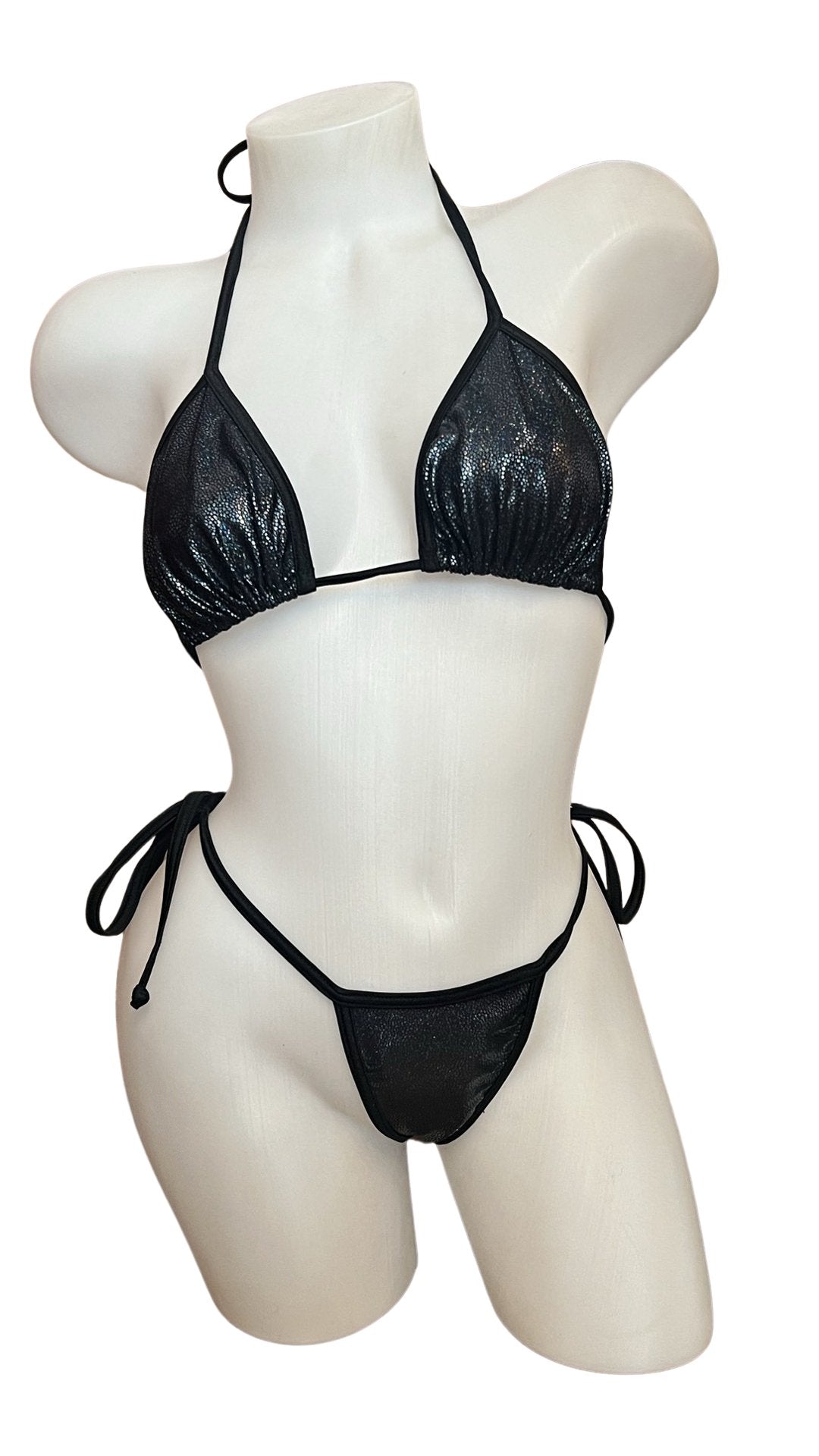 Hologram Bikini Set - Grey - Model Express VancouverLingerie