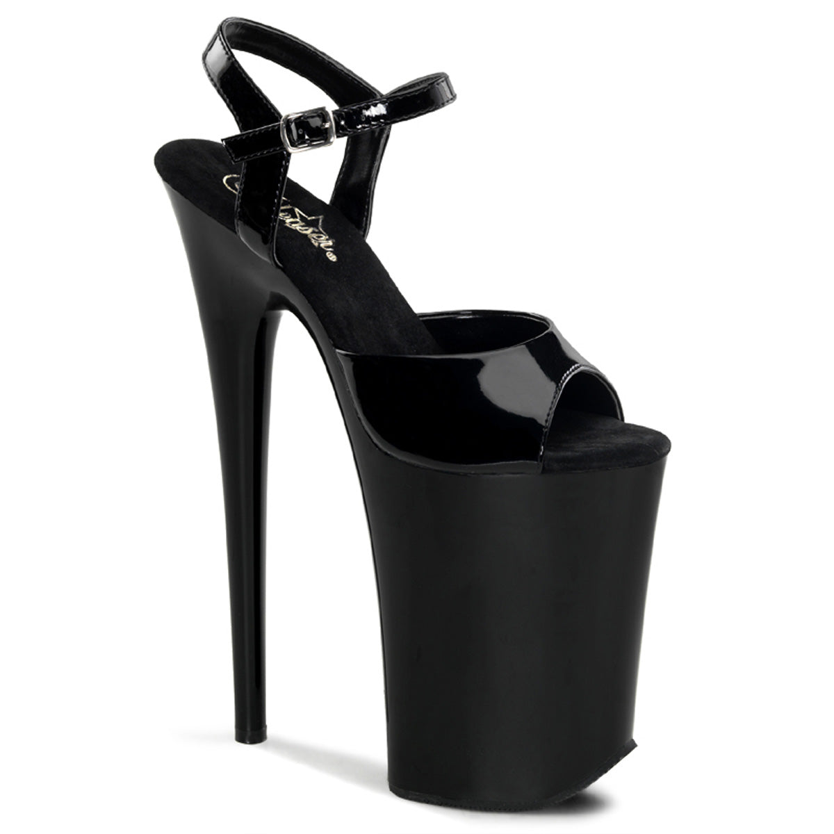 Pleasers Infinity-909 - Blk/Blk