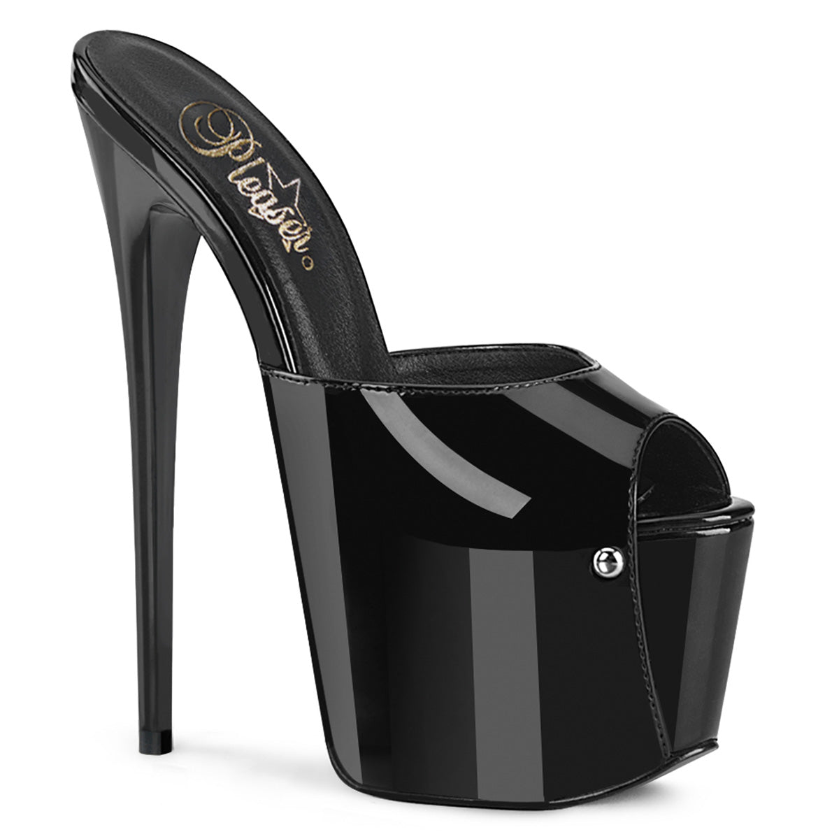 Pleasers Jubilant-01 - Blk Pat
