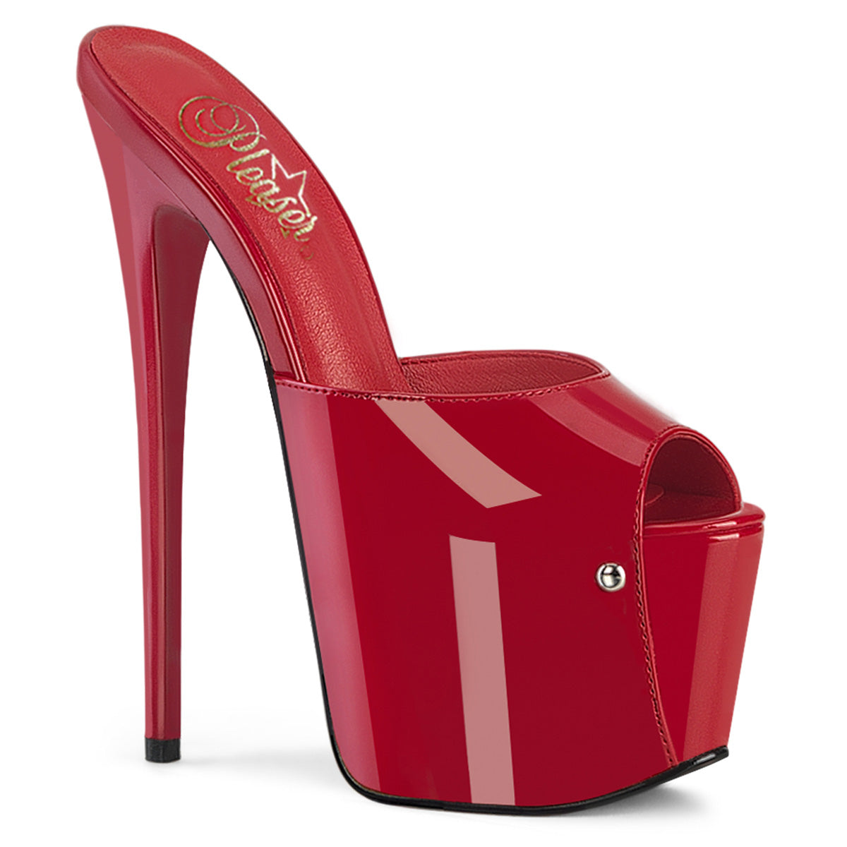Pleasers Jubilant-01 - Red Pat