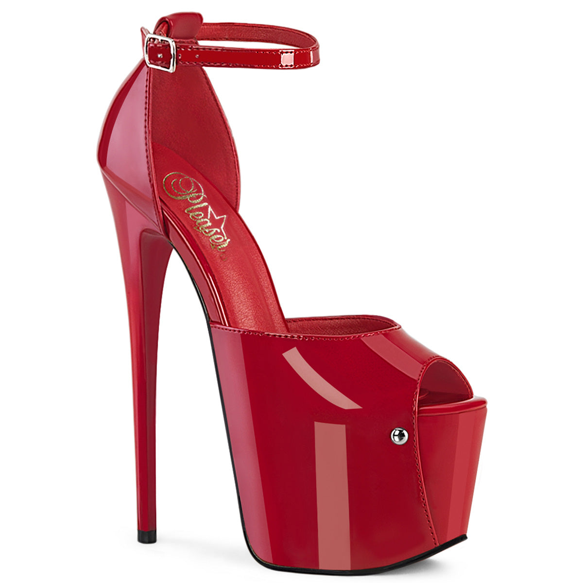 Pleasers Jubilant-15 - Red Pat