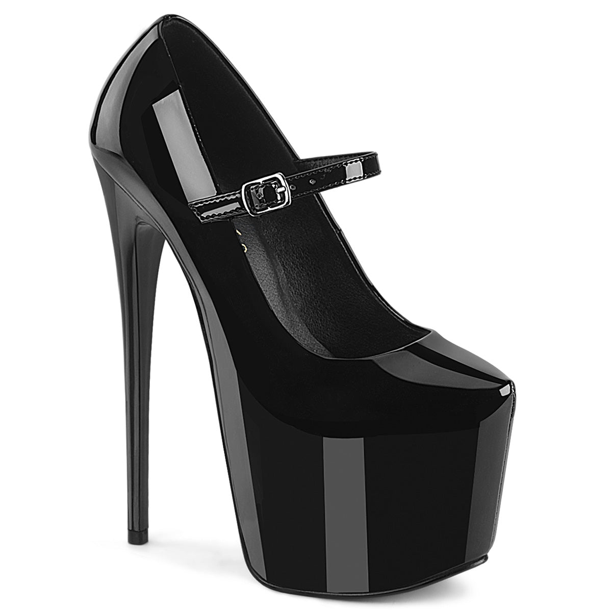 Pleasers Jubilant-28 - Blk Pat