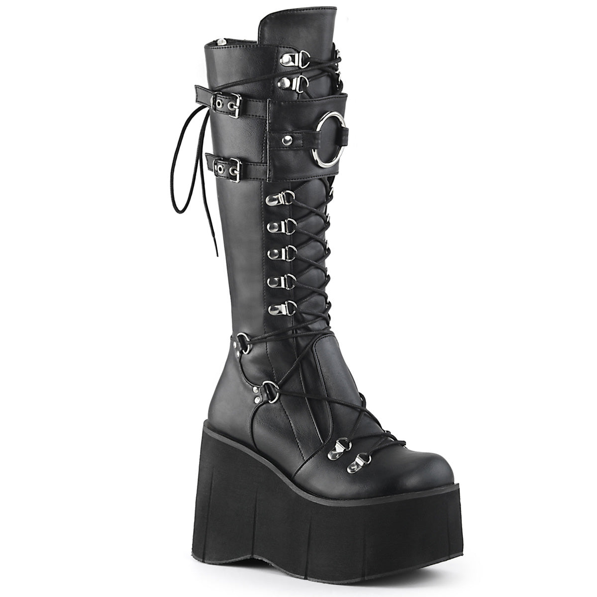 Demonia Kera-200 - Blk Vegan Leather