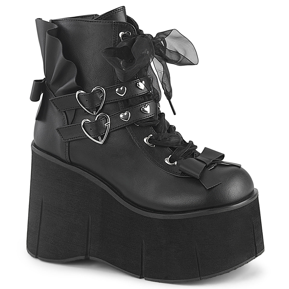 Demonia Kera-55 - Blk Vegan Leather