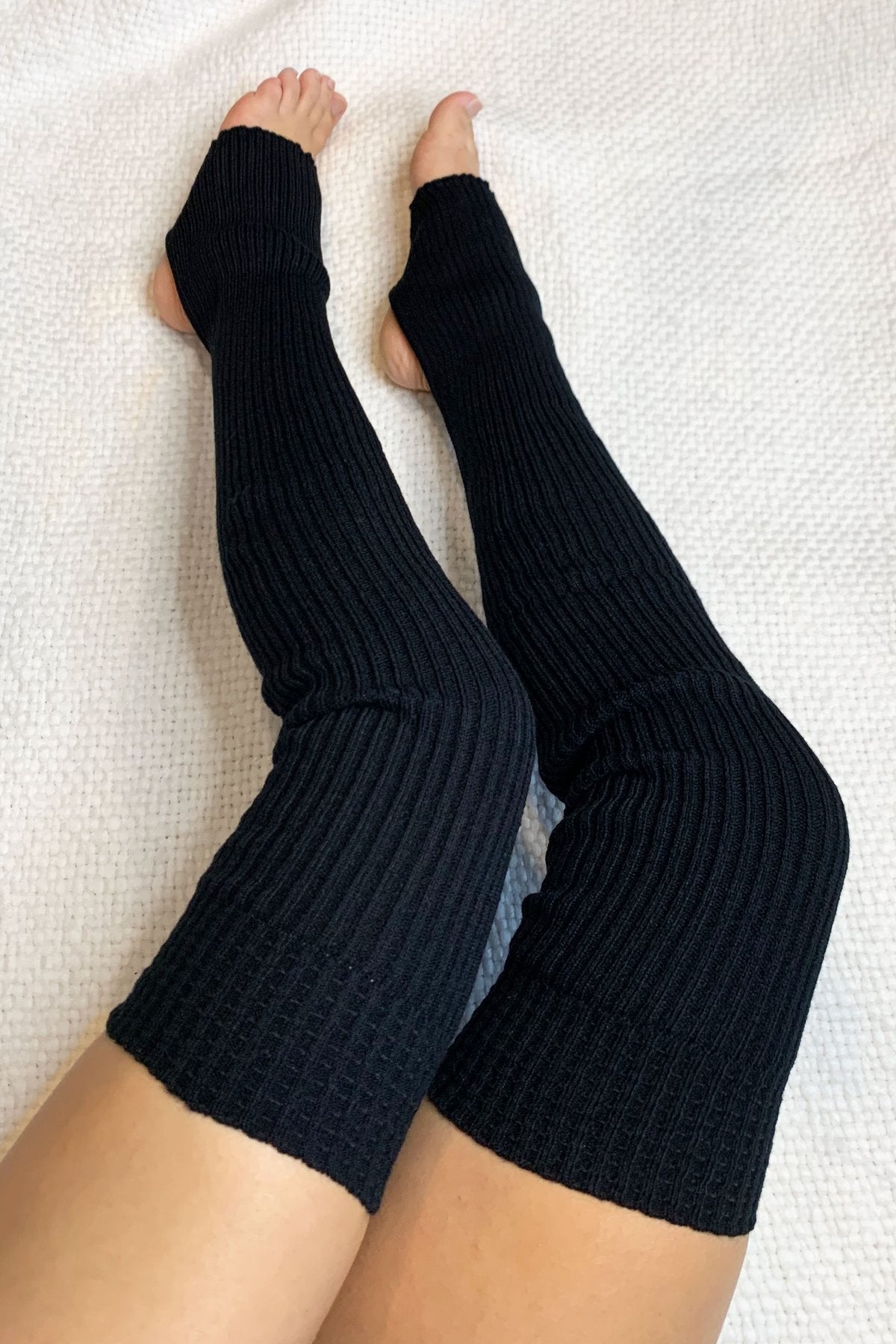 Leg Warmers - Black - Model Express VancouverHosiery