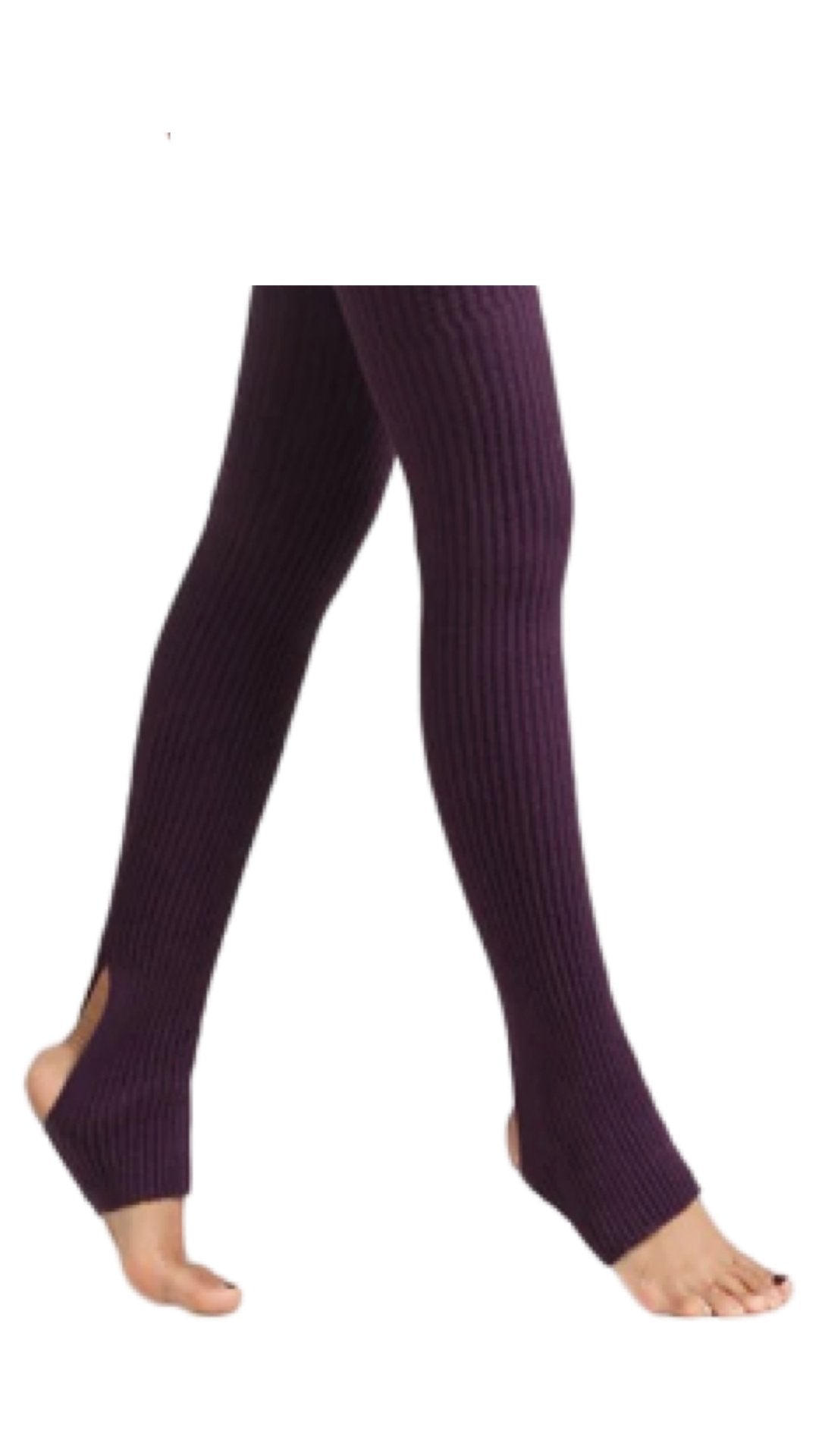 Leg Warmers - Dark Purple - Model Express VancouverHosiery