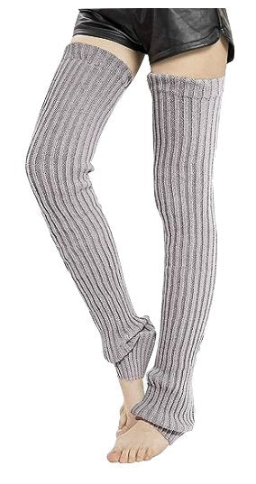 Leg Warmers - Grey - Model Express VancouverHosiery