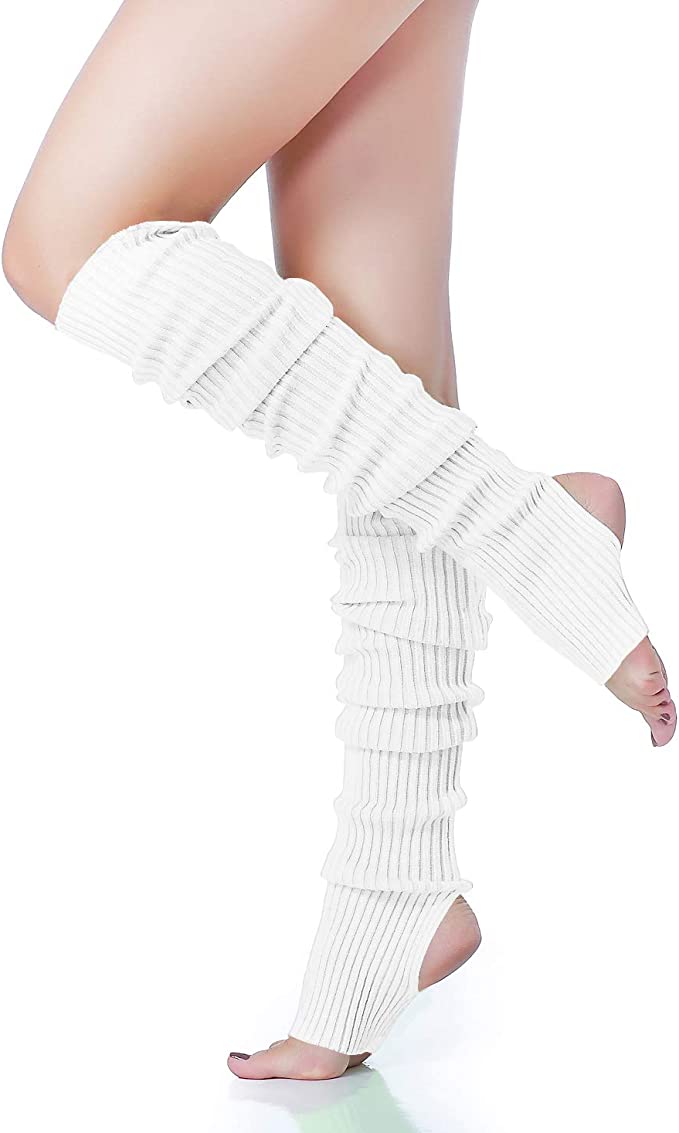 Leg Warmers - White - Model Express VancouverHosiery