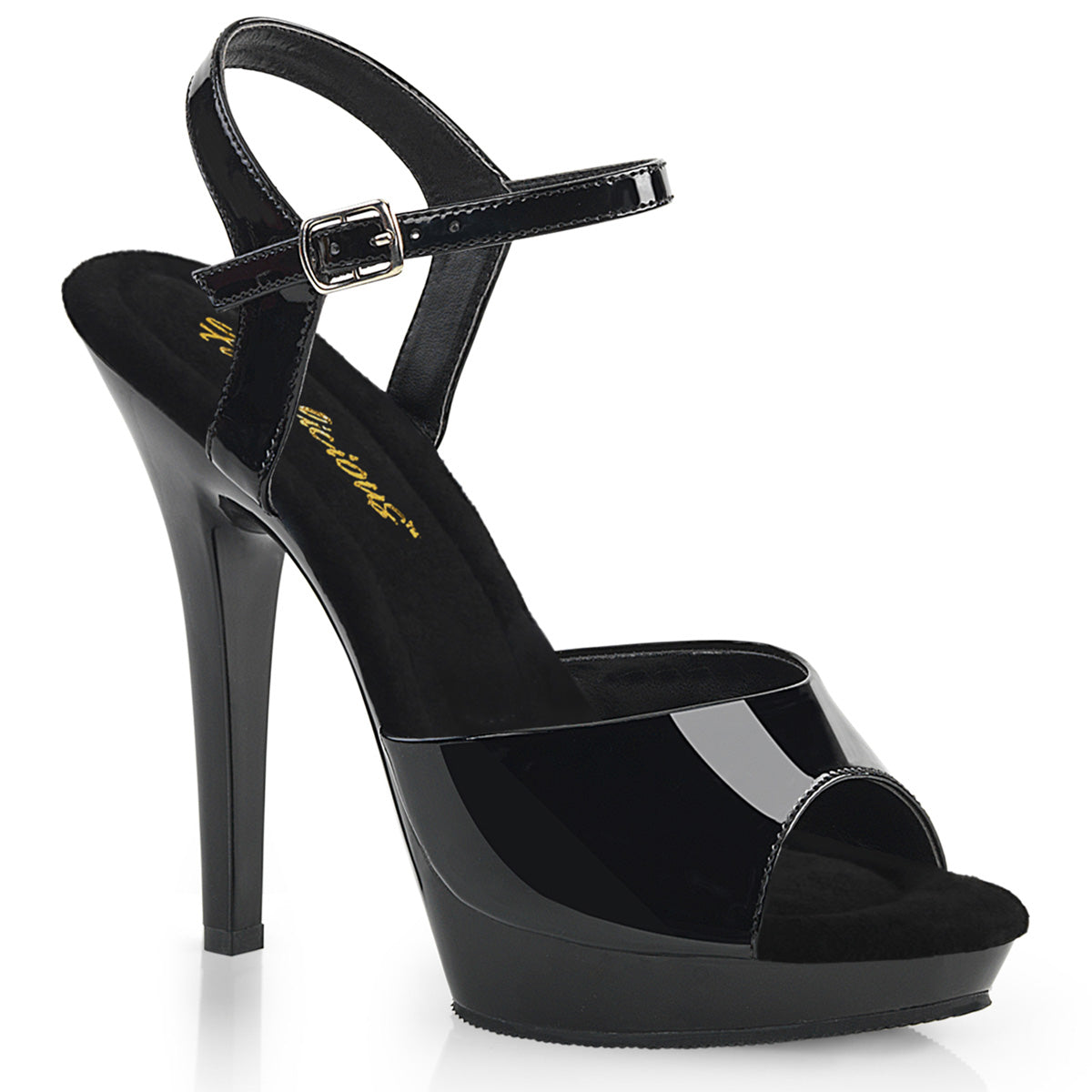 Fabulicious Lip-109 - Blk/Blk
