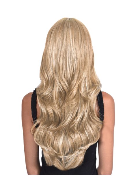Long Loose Curl Wig with Bangs - Tan Blonde - Model Express VancouverAccessories