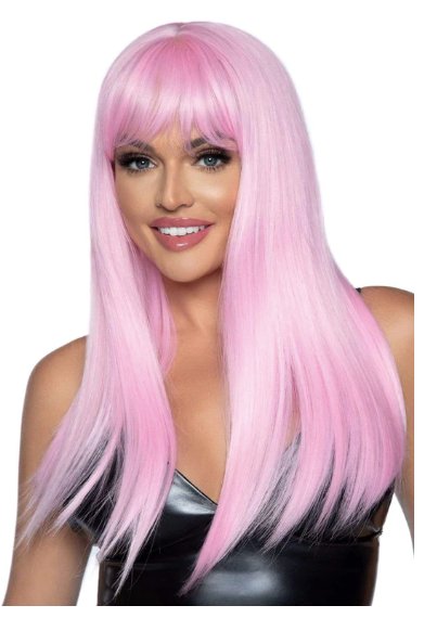 Long Straight Bang Wig - Baby Pink - Model Express VancouverAccessories