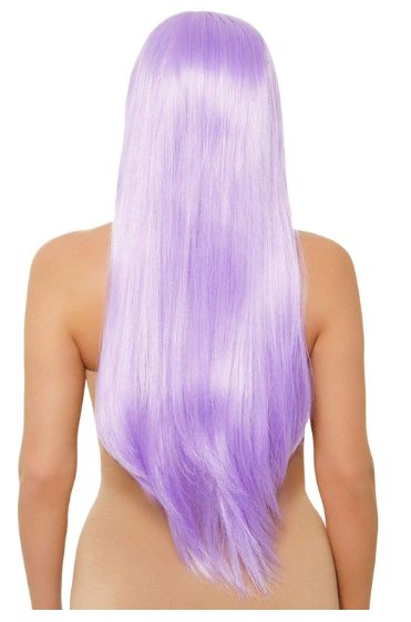 Long Straight Bang Wig - UV Lavender - Model Express VancouverAccessories