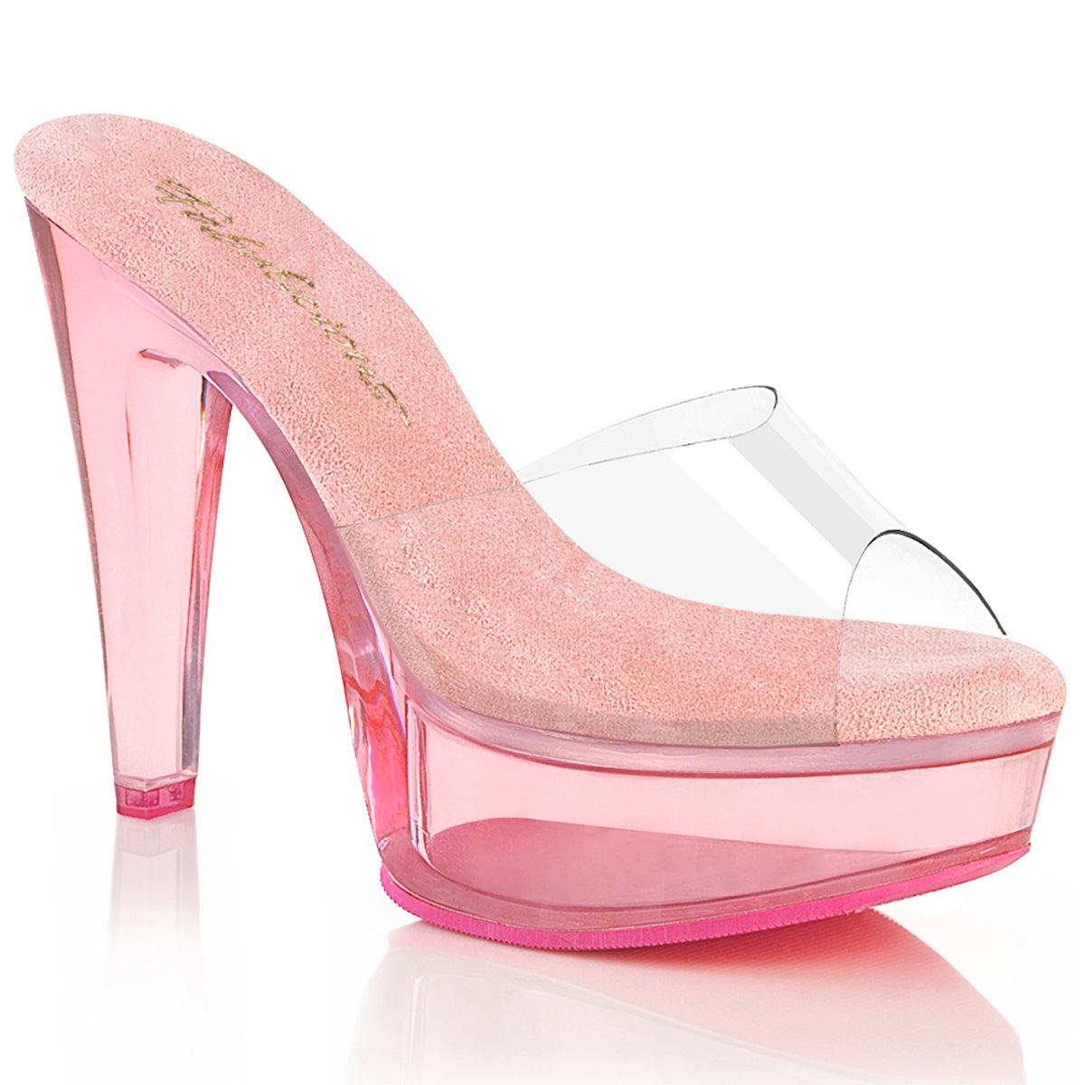 Fabulicious Martini-501 - Clr-B. Pink/B. Pink Tinted