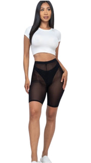 Mesh Shorts Black - Model Express VancouverClothing