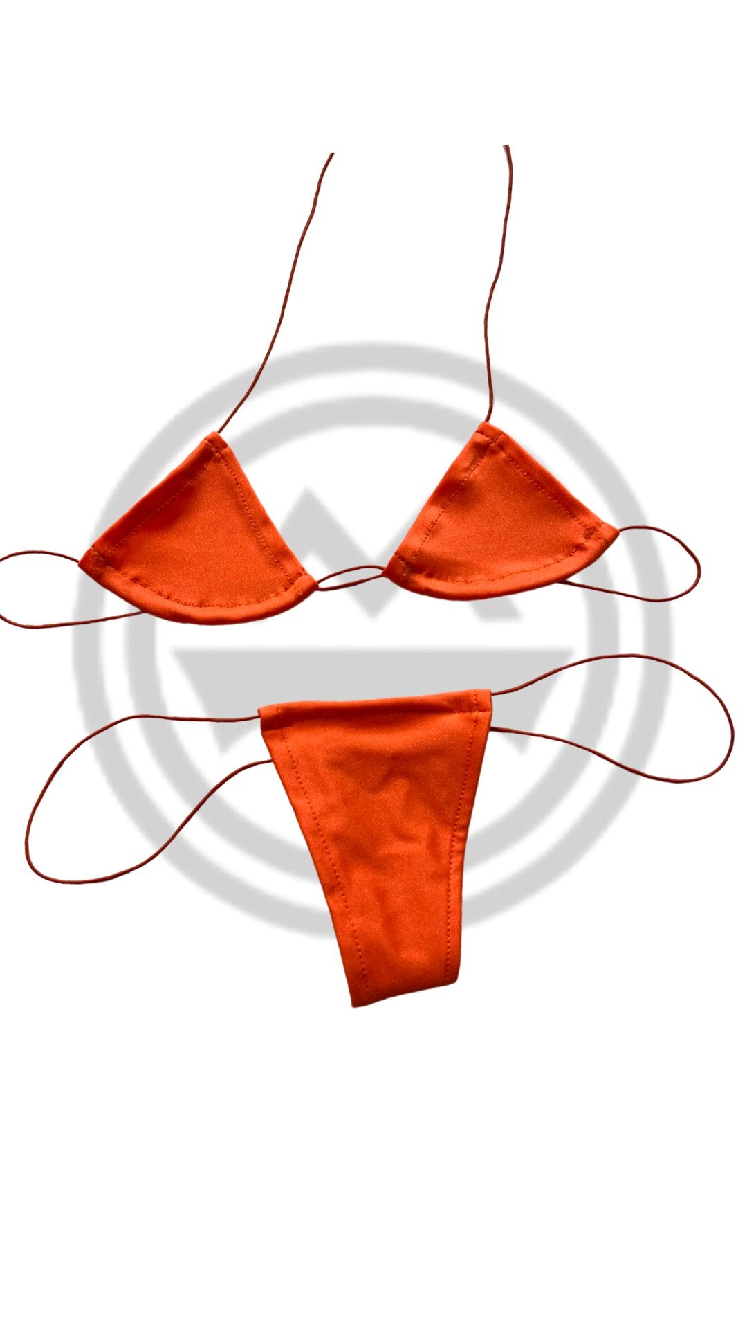 Micro Nudie Bikini Orange - Model Express VancouverLingerie