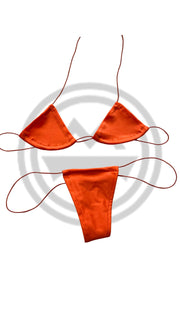 Micro Nudie Bikini Orange - Model Express VancouverLingerie