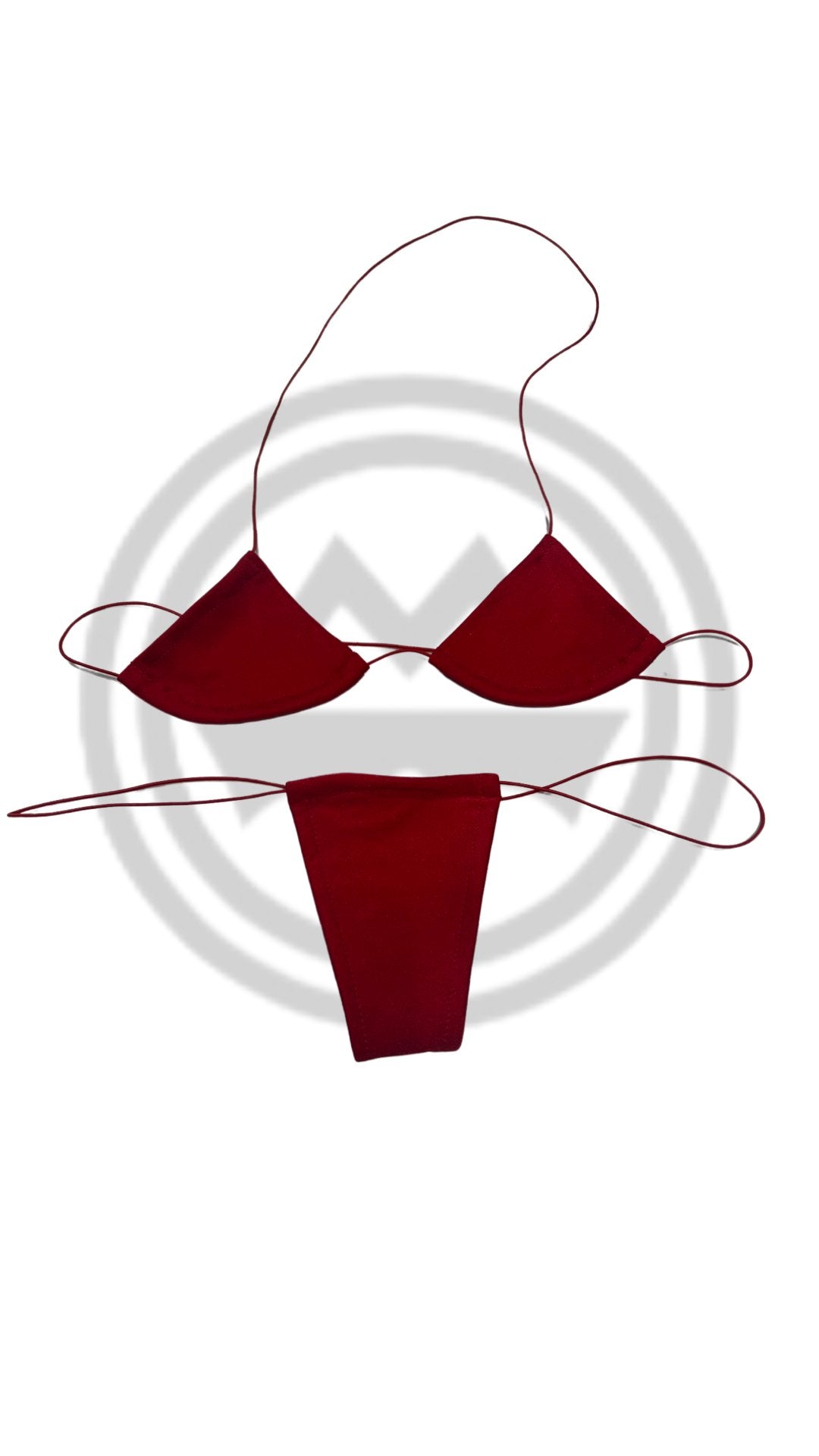 Micro Nudie Bikini Red - Model Express VancouverBikini