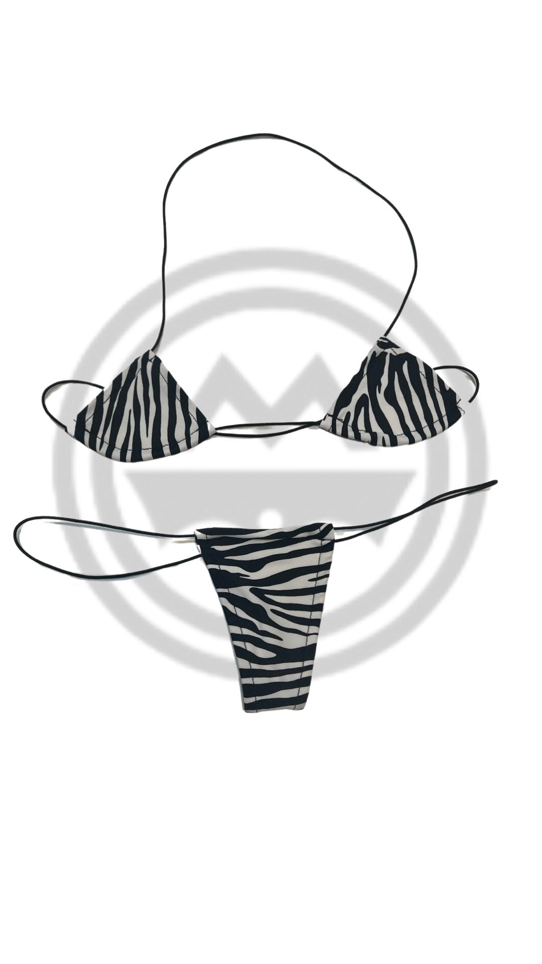 Micro Nudie Bikini Zebra - Model Express VancouverBikini