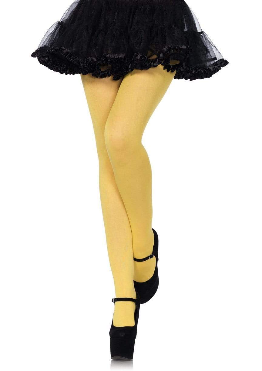 Nylon Tights Yellow - Model Express VancouverHosiery