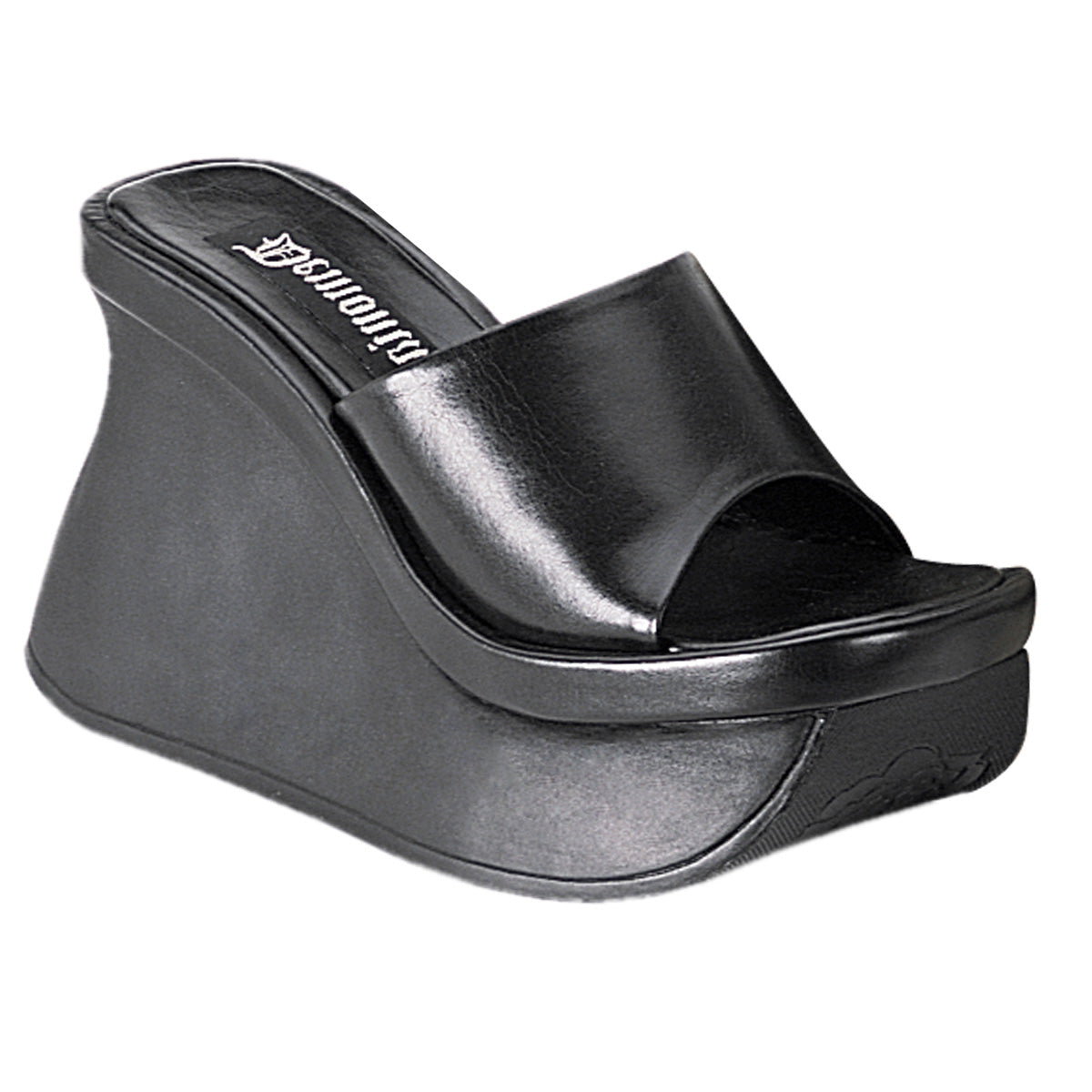 Demonia Pace-01 - Blk Vegan Leather