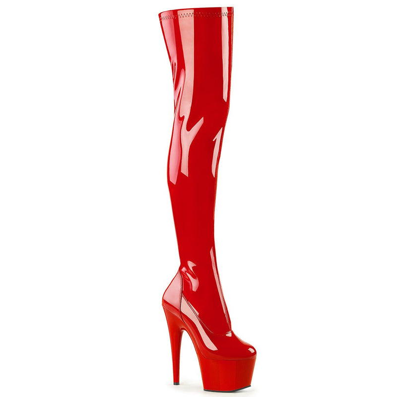 Pleaser Adore 3000 Red - Model Express VancouverBoots