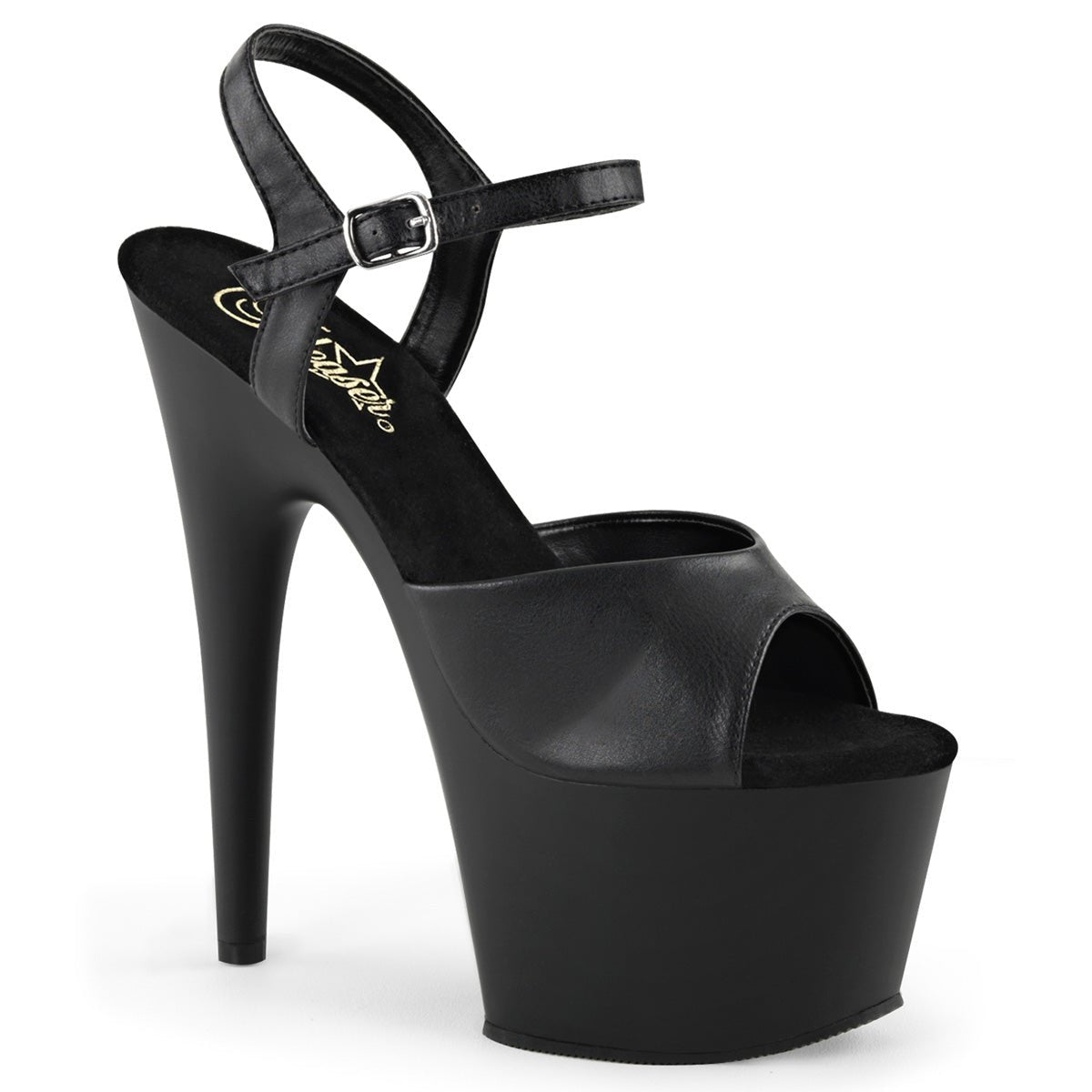 Pleaser Adore 709 Black Matte - Model Express VancouverShoes