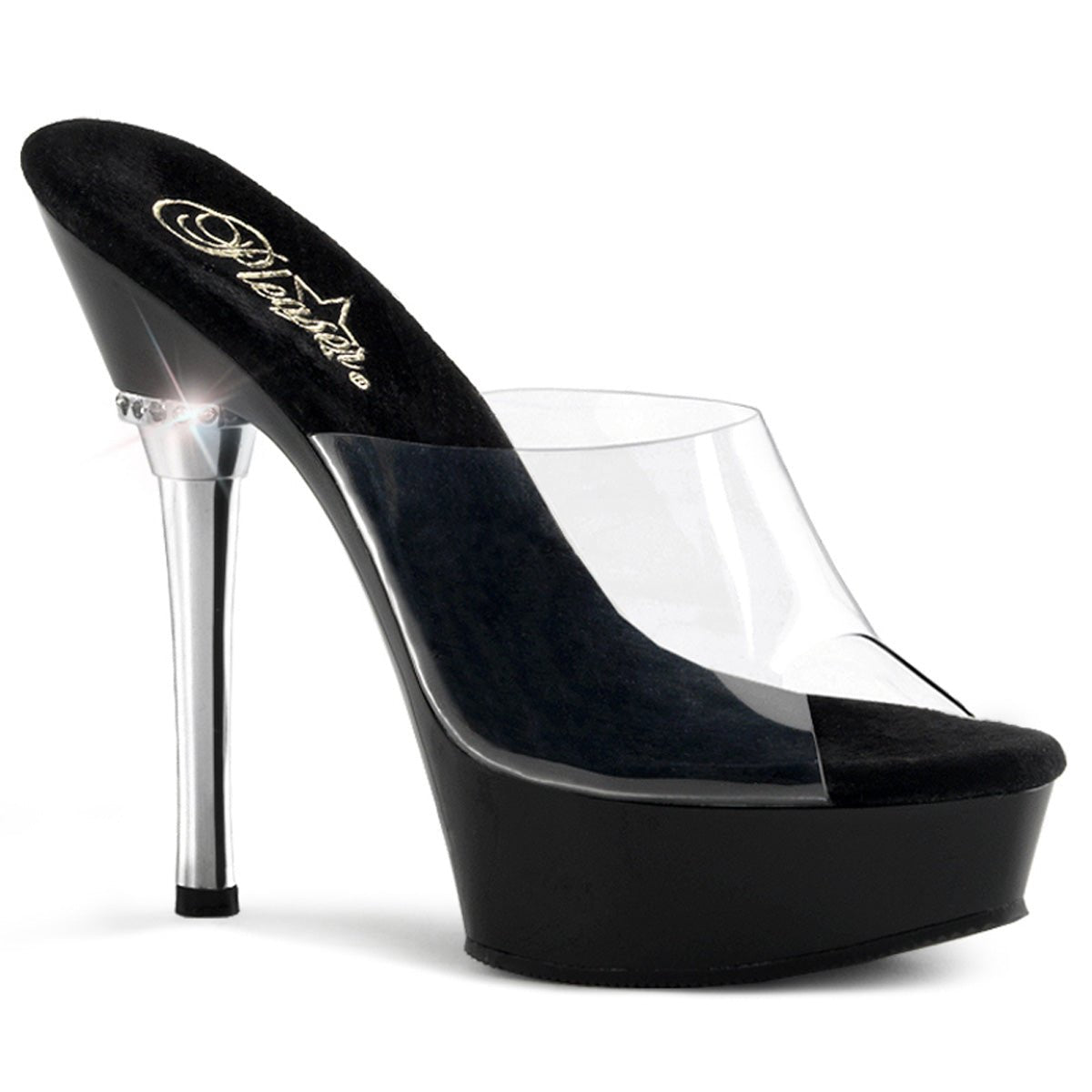 Pleaser Allure 601 Black - Model Express VancouverShoes