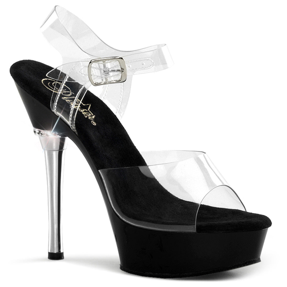 Pleaser Allure 608 Black - Model Express VancouverShoes