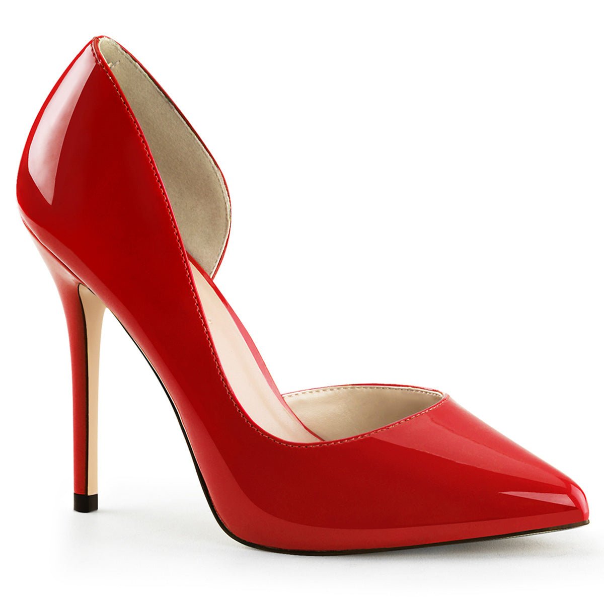 Pleaser Amuse 22 Red - Model Express VancouverShoes