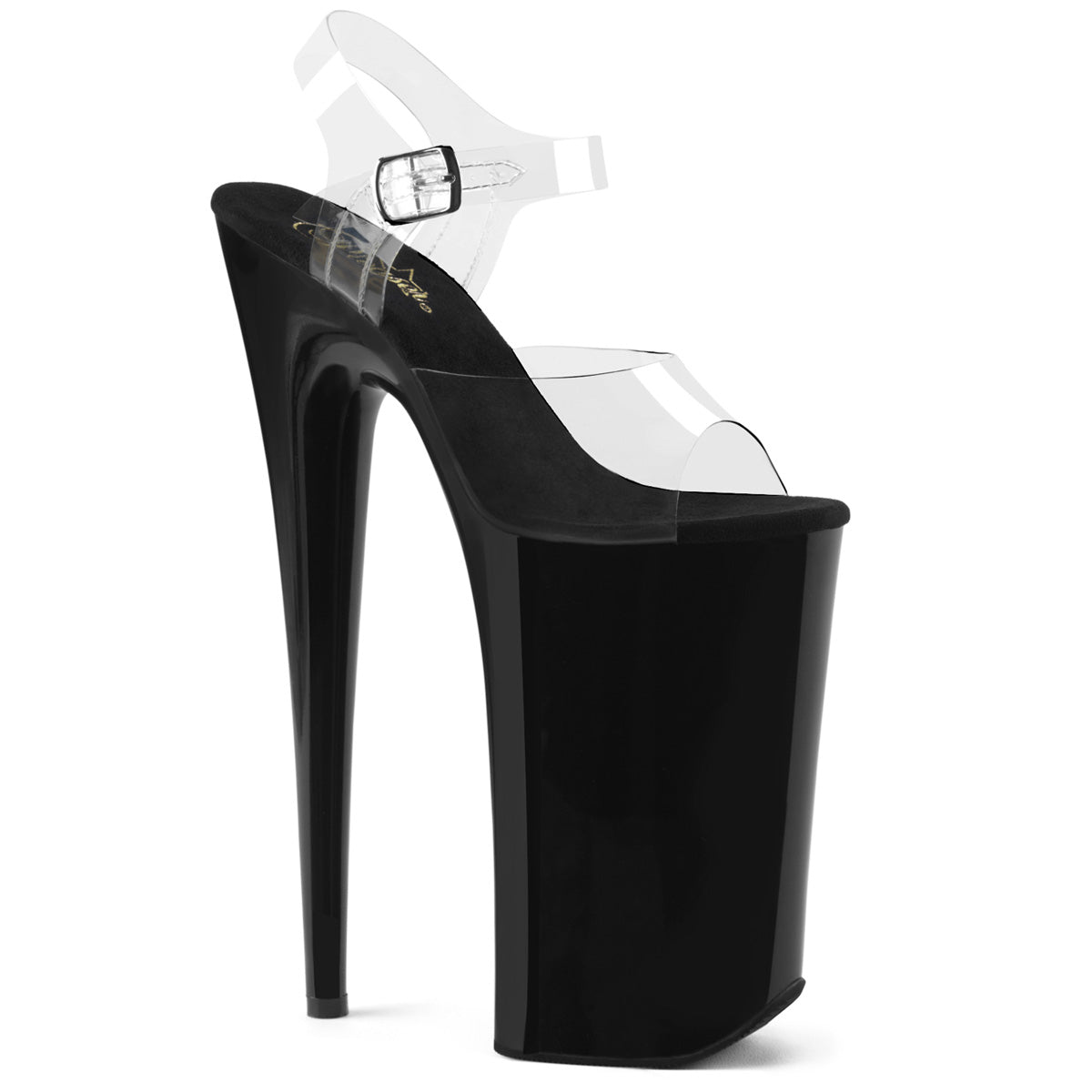 Pleaser Beyond 008 Black/Clear - Model Express VancouverShoes