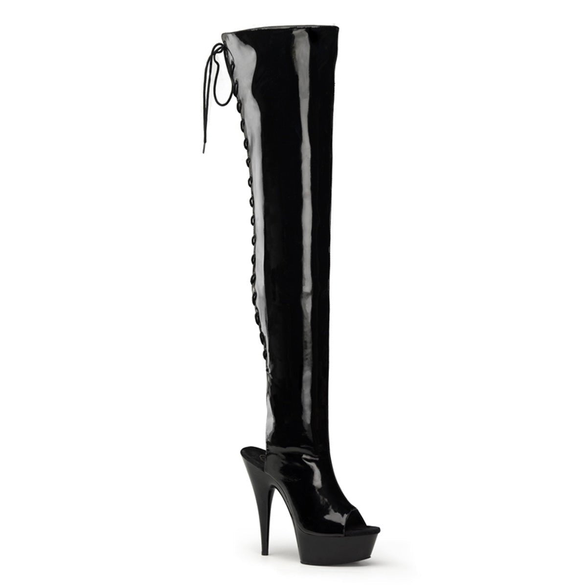 Pleaser Delight 3017 Black - Model Express VancouverBoots