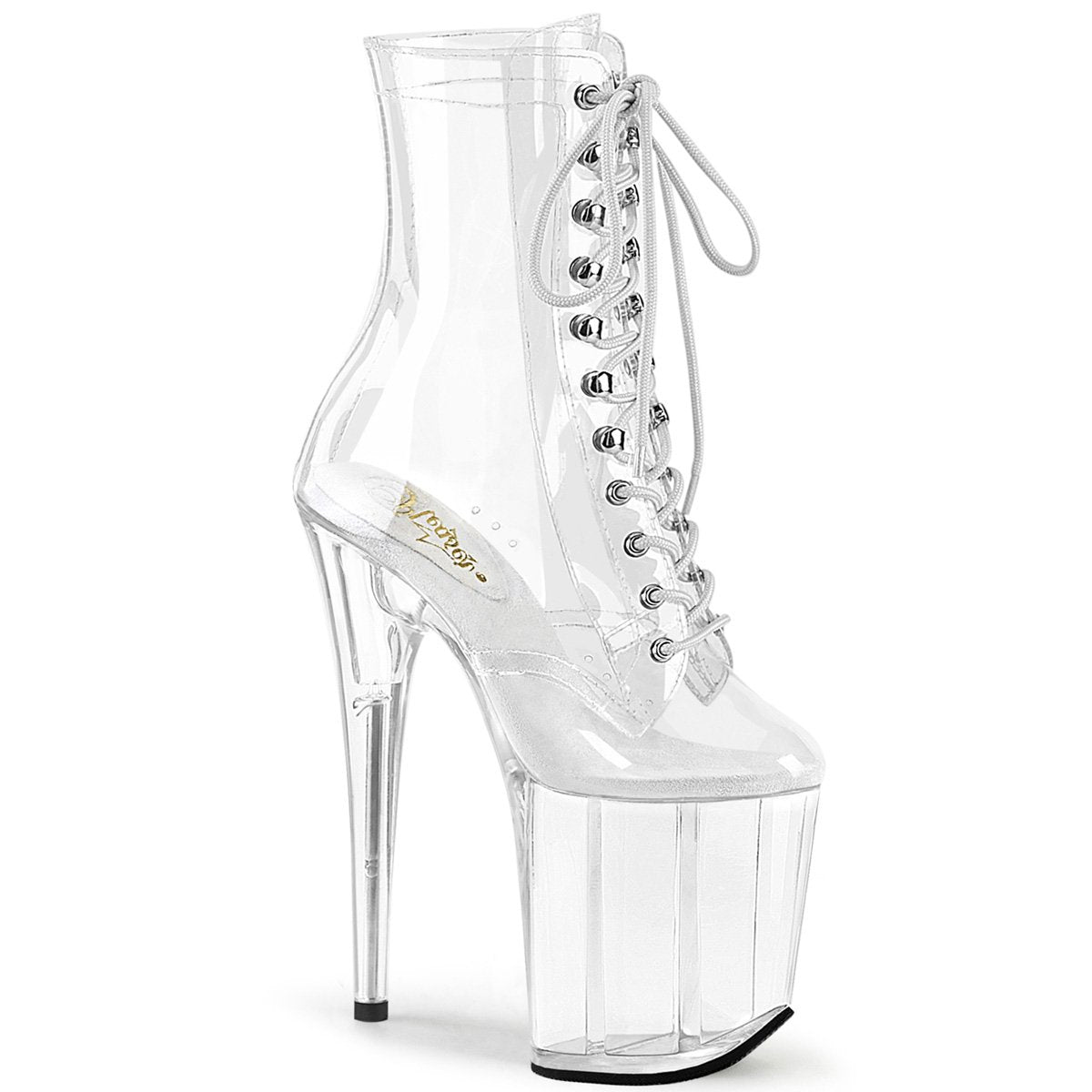 Pleaser Flamingo 1020C Clear - Model Express VancouverBoots