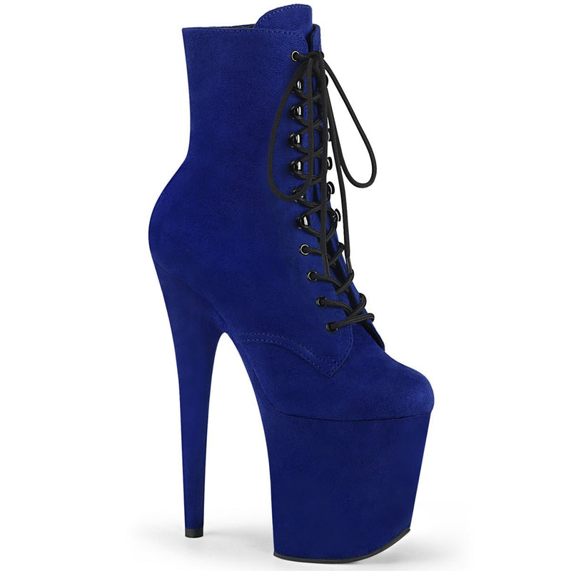 Pleaser Flamingo 1020FS Blue - Model Express VancouverBoots