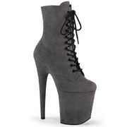 Pleaser Flamingo 1020FS Grey - Model Express VancouverBoots