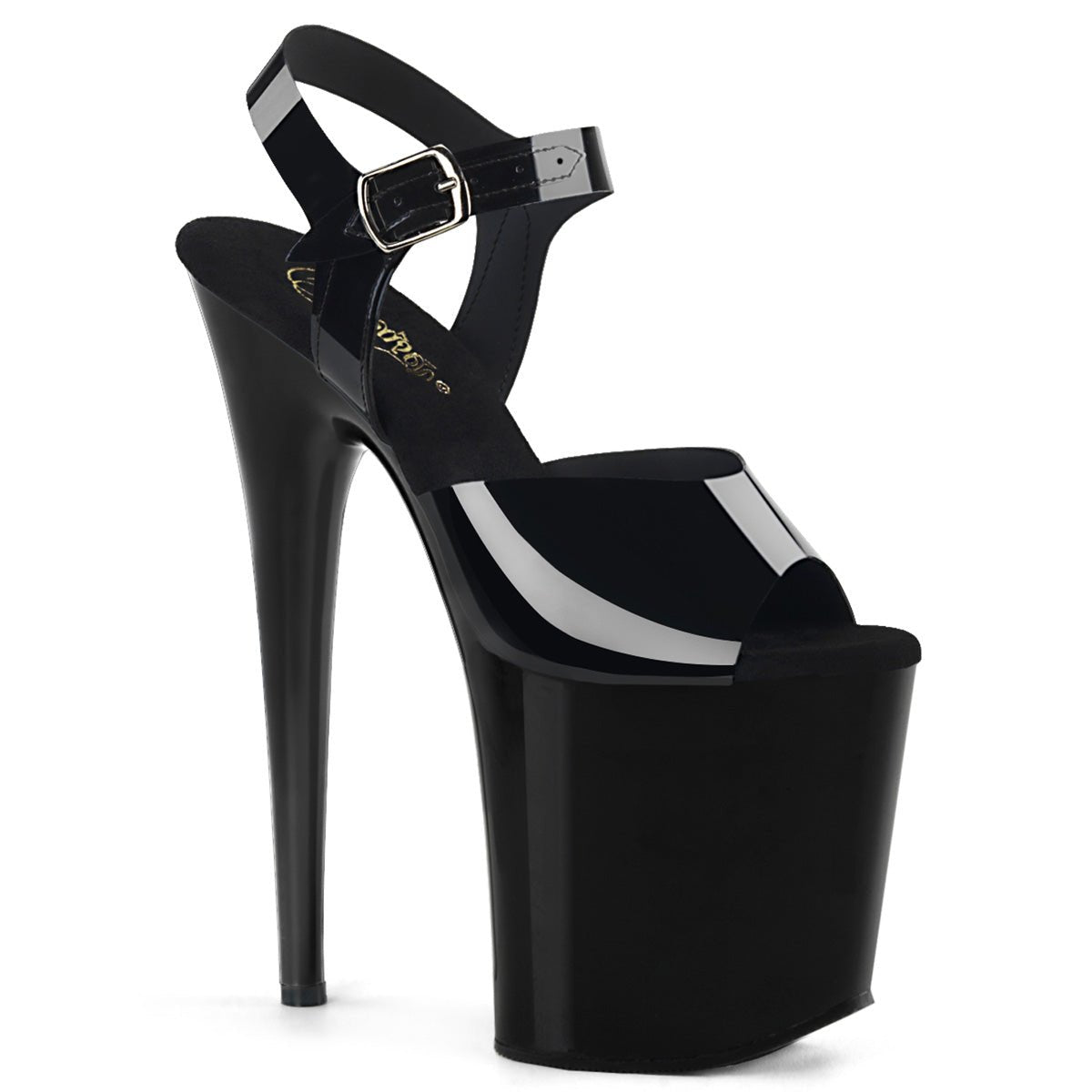 Pleaser Flamingo 808N Black - Model Express VancouverShoes