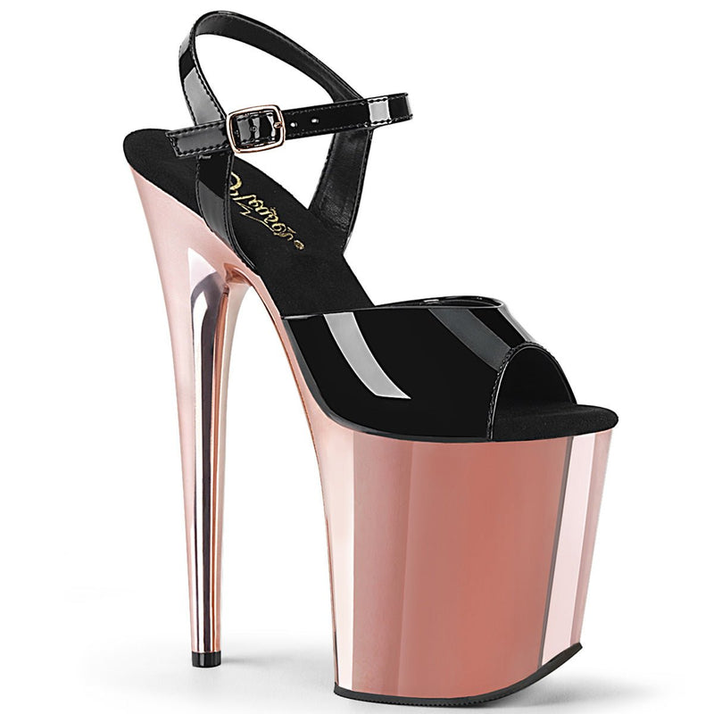 Pleaser Flamingo 809 Rose Gold - Model Express VancouverShoes