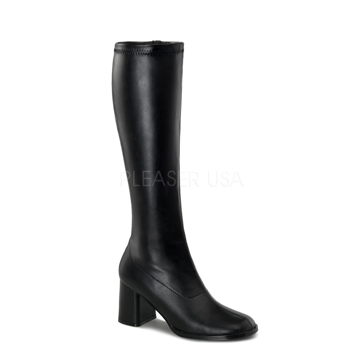 Pleaser Gogo 300 Black Matte - Model Express VancouverBoots