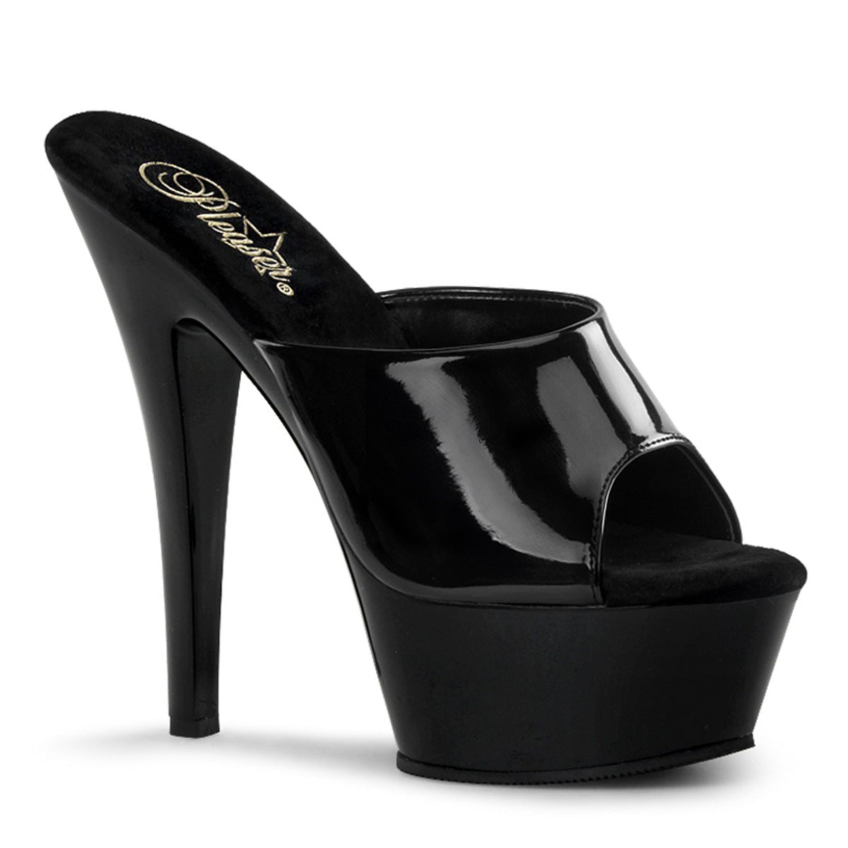 Pleaser Kiss 201 Black - Model Express VancouverShoes