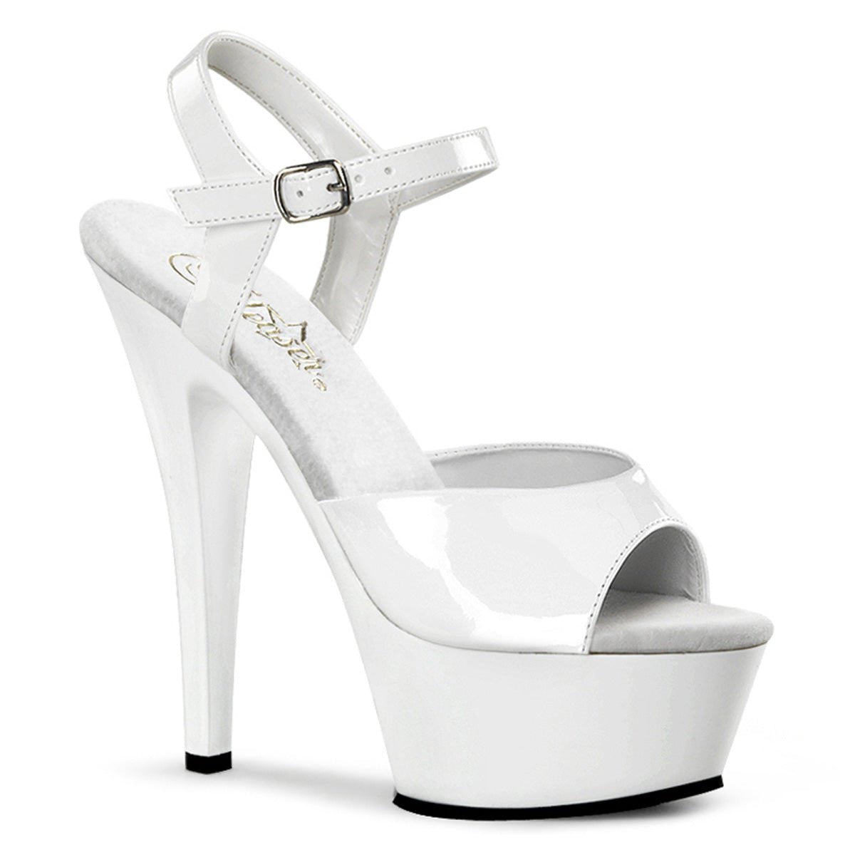 Pleaser Kiss 209 White - Model Express VancouverShoes