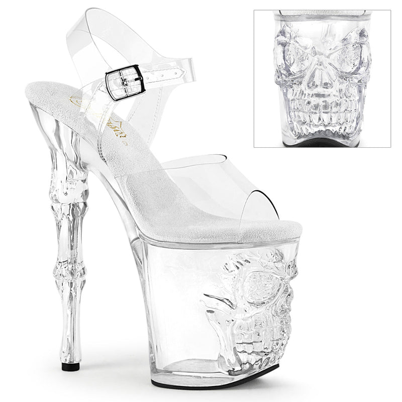 Pleaser Rapture 808 Clear - Model Express VancouverShoes