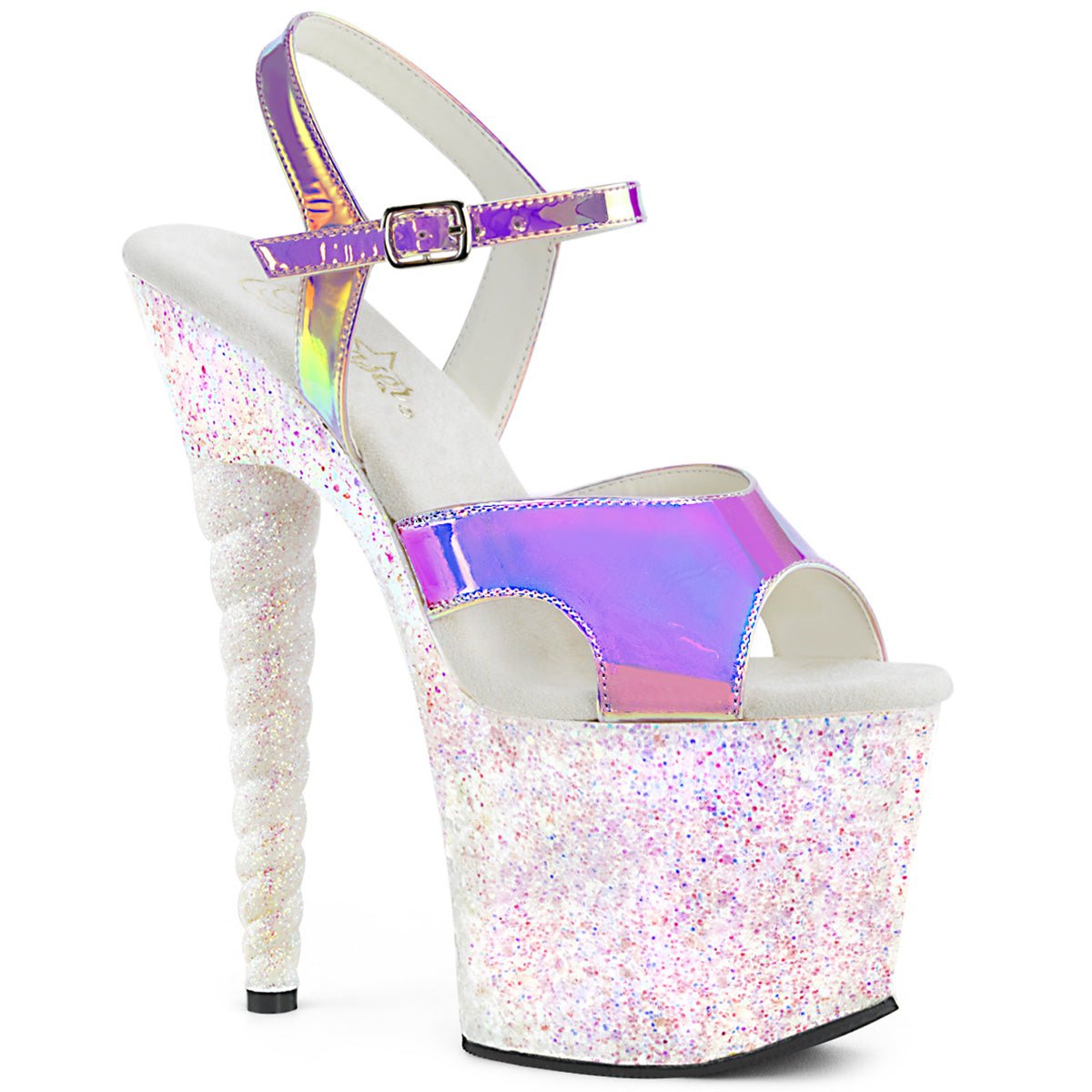 Pleaser Unicorn 711LG White - Model Express VancouverShoes