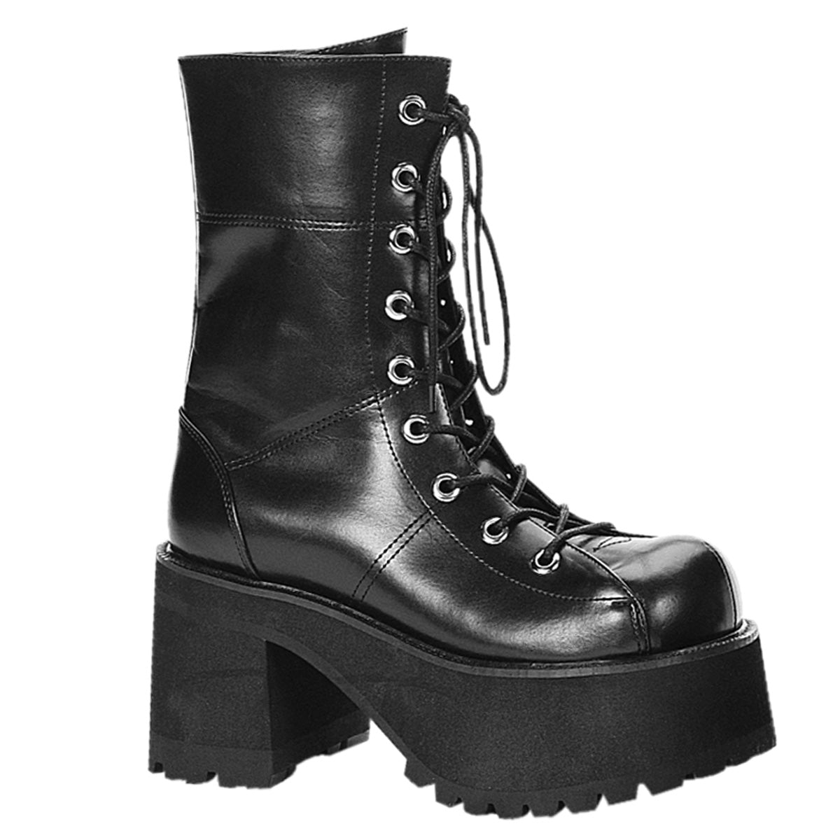 Demonia Ranger-301 - Blk Vegan Leather