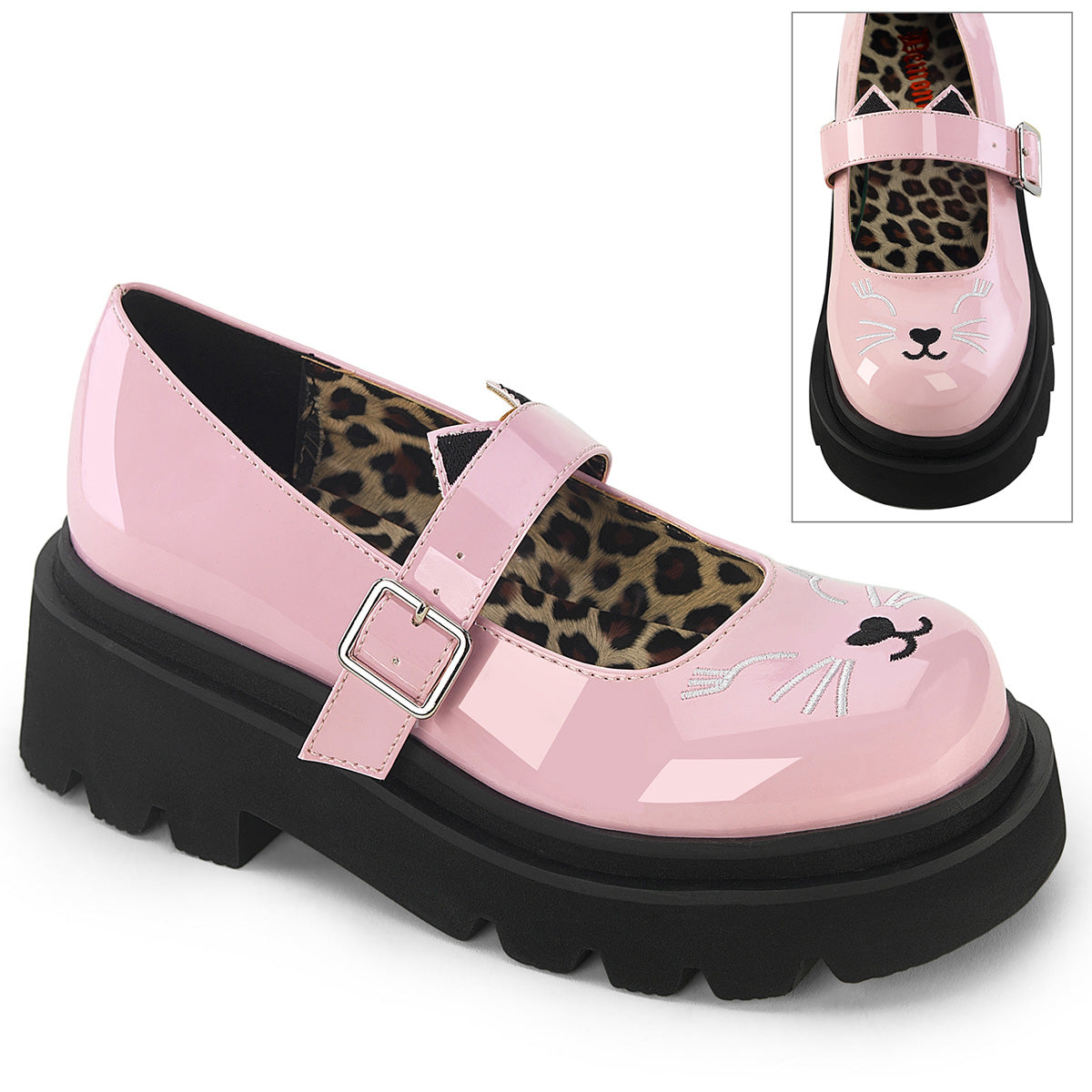 Demonia Renegade-56 - B. Pink Pat