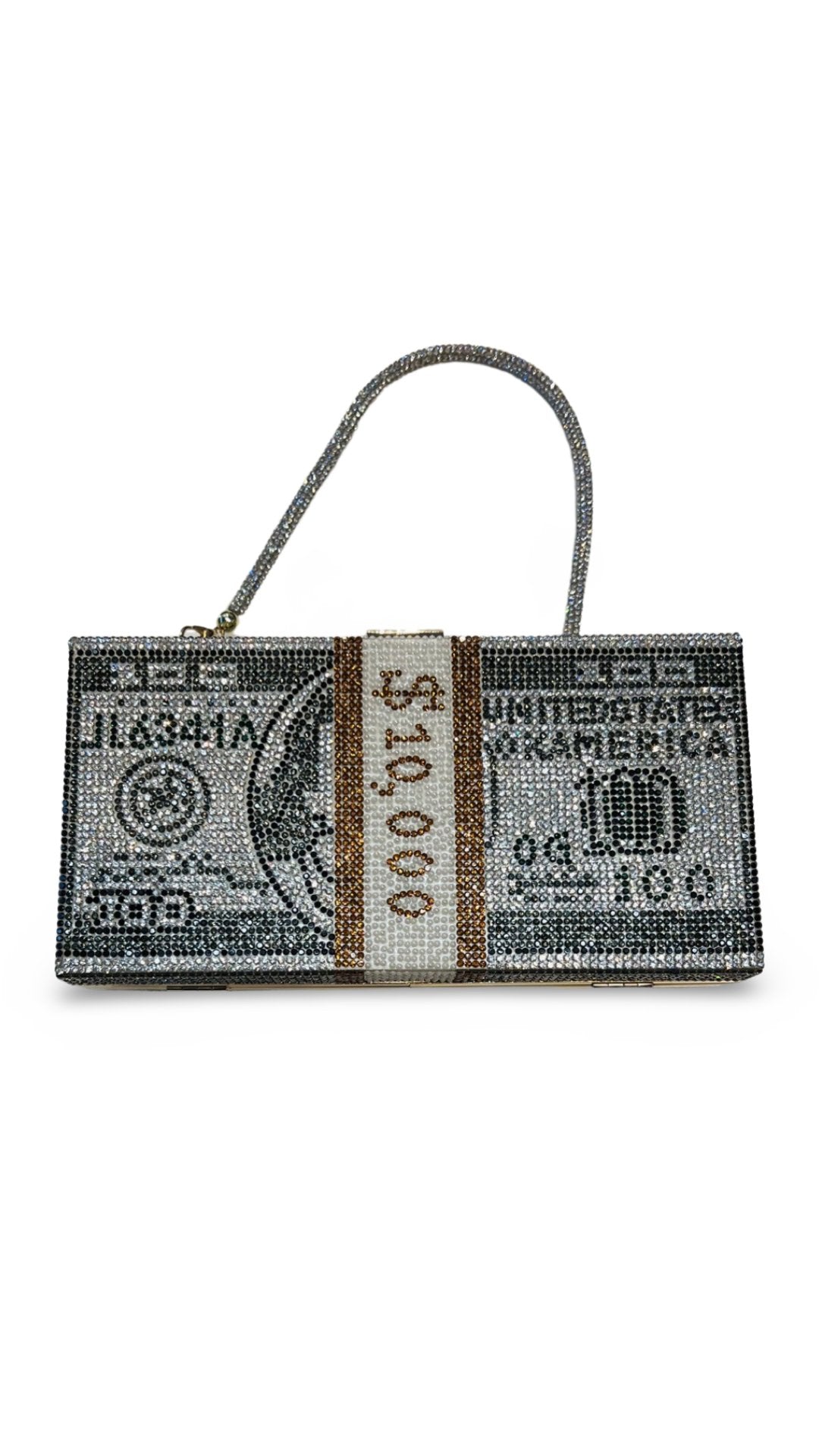 Rhinestone $Money Purse - Model Express VancouverAccessories