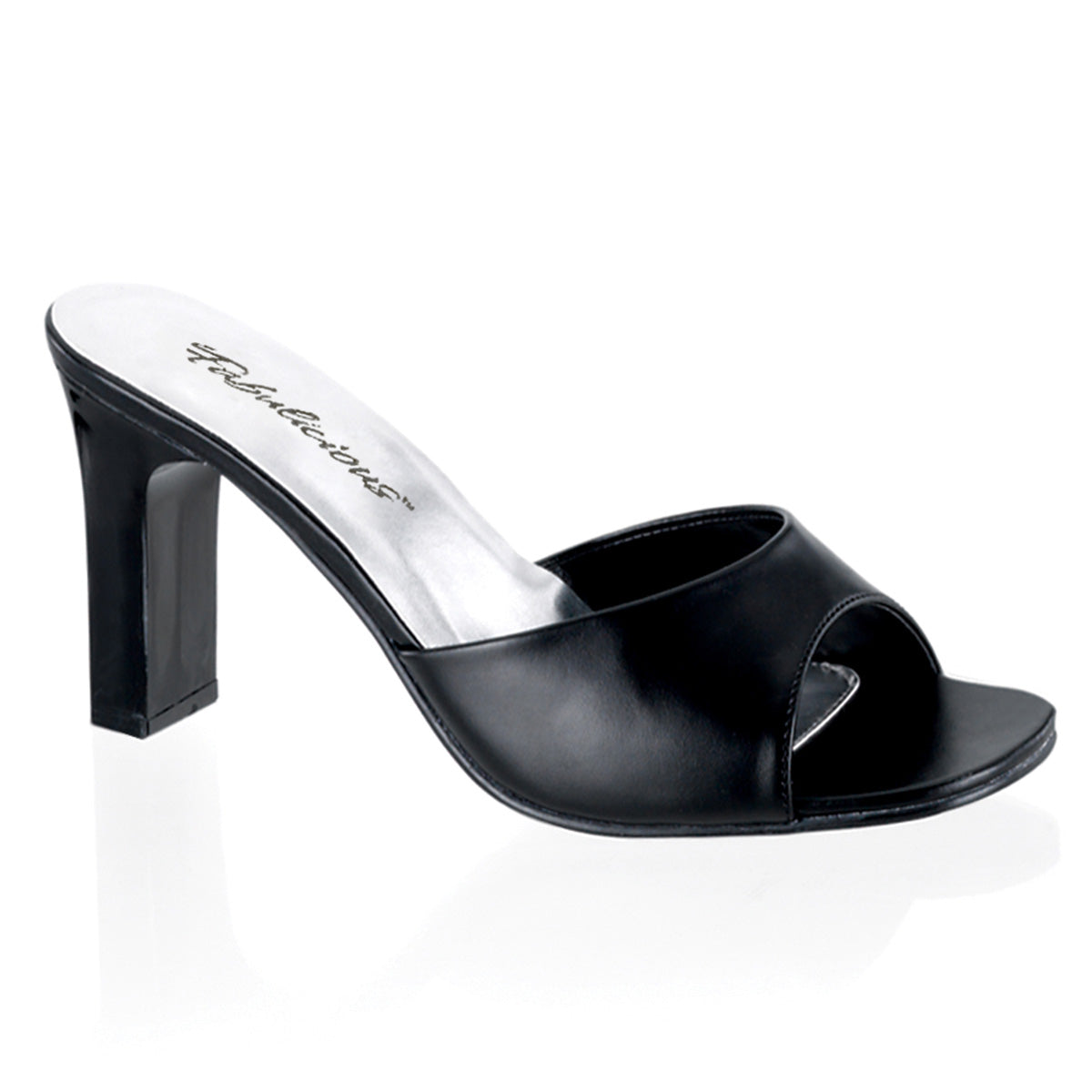 Fabulicious Romance-301-2 - Blk Pu