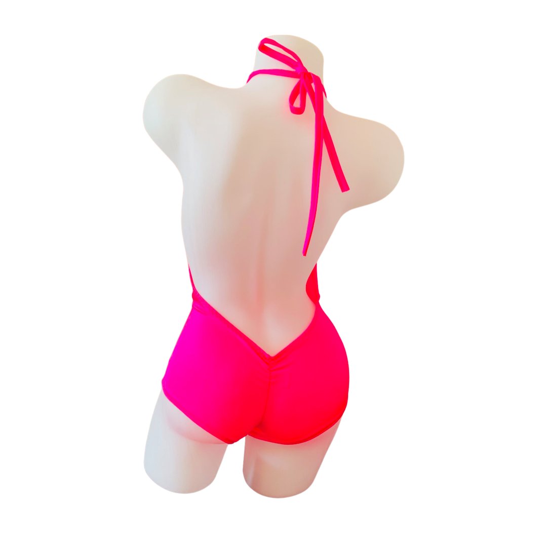 Romper Neon Pink - Model Express VancouverBikini