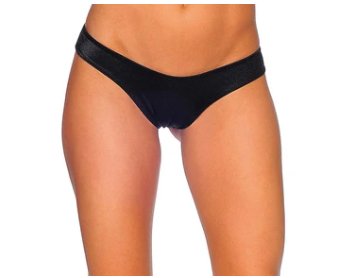 Scrunch Bottoms - Black - Model Express VancouverBikini