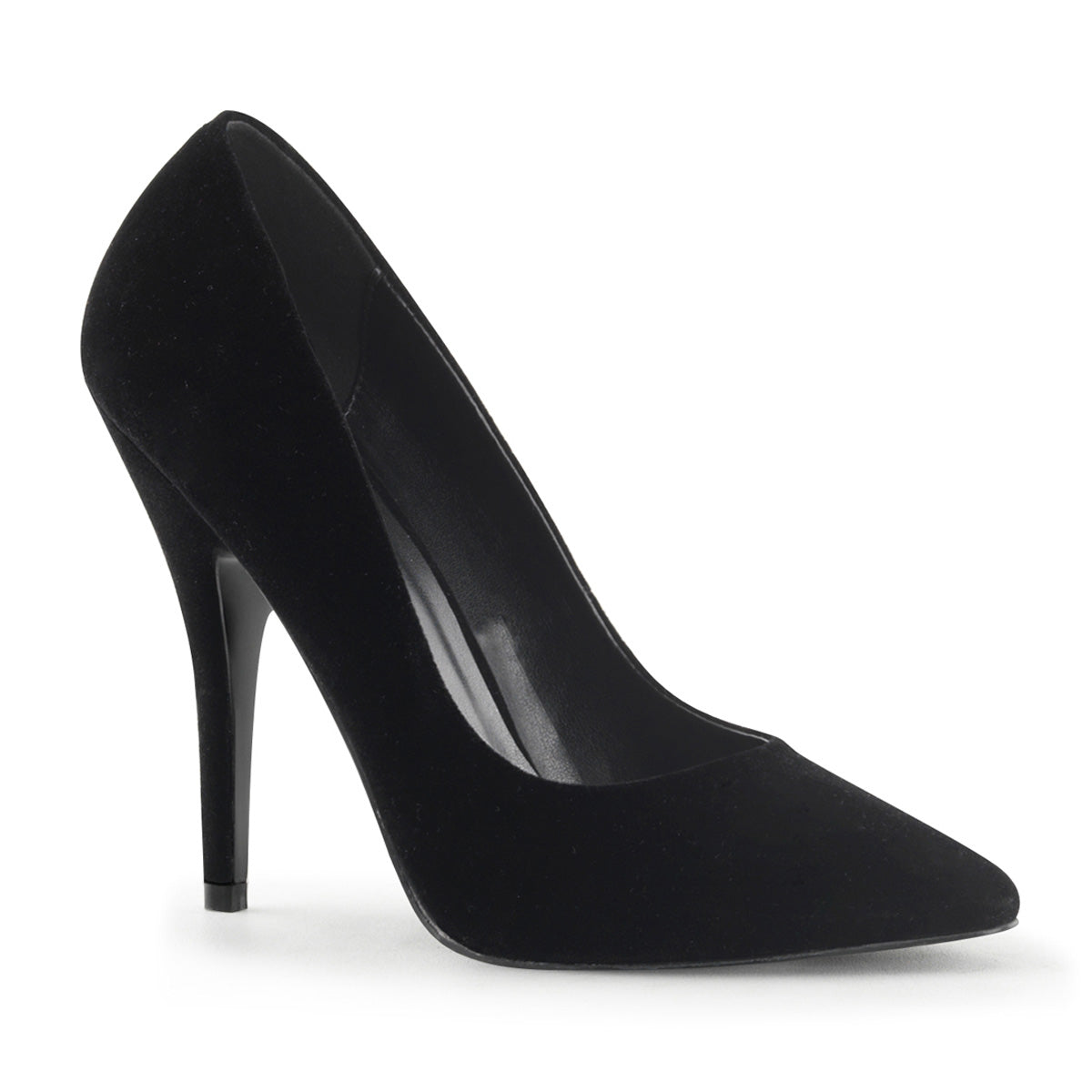 Pleasers Seduce-420 - Blk Velvet