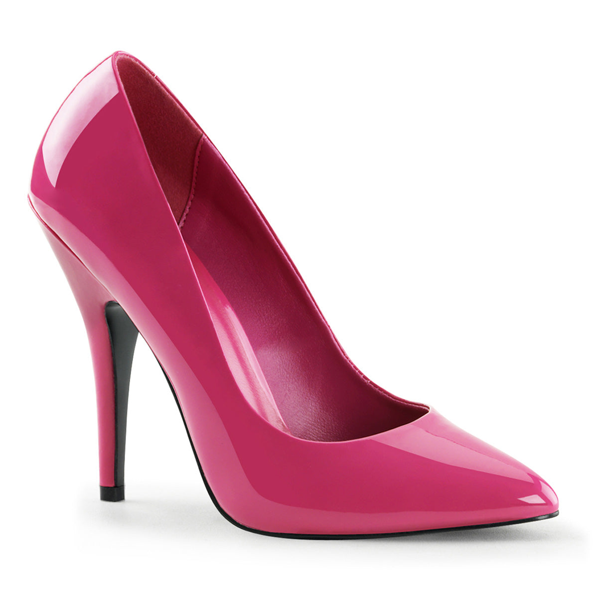 Pleasers Seduce-420 - H. Pink Pat