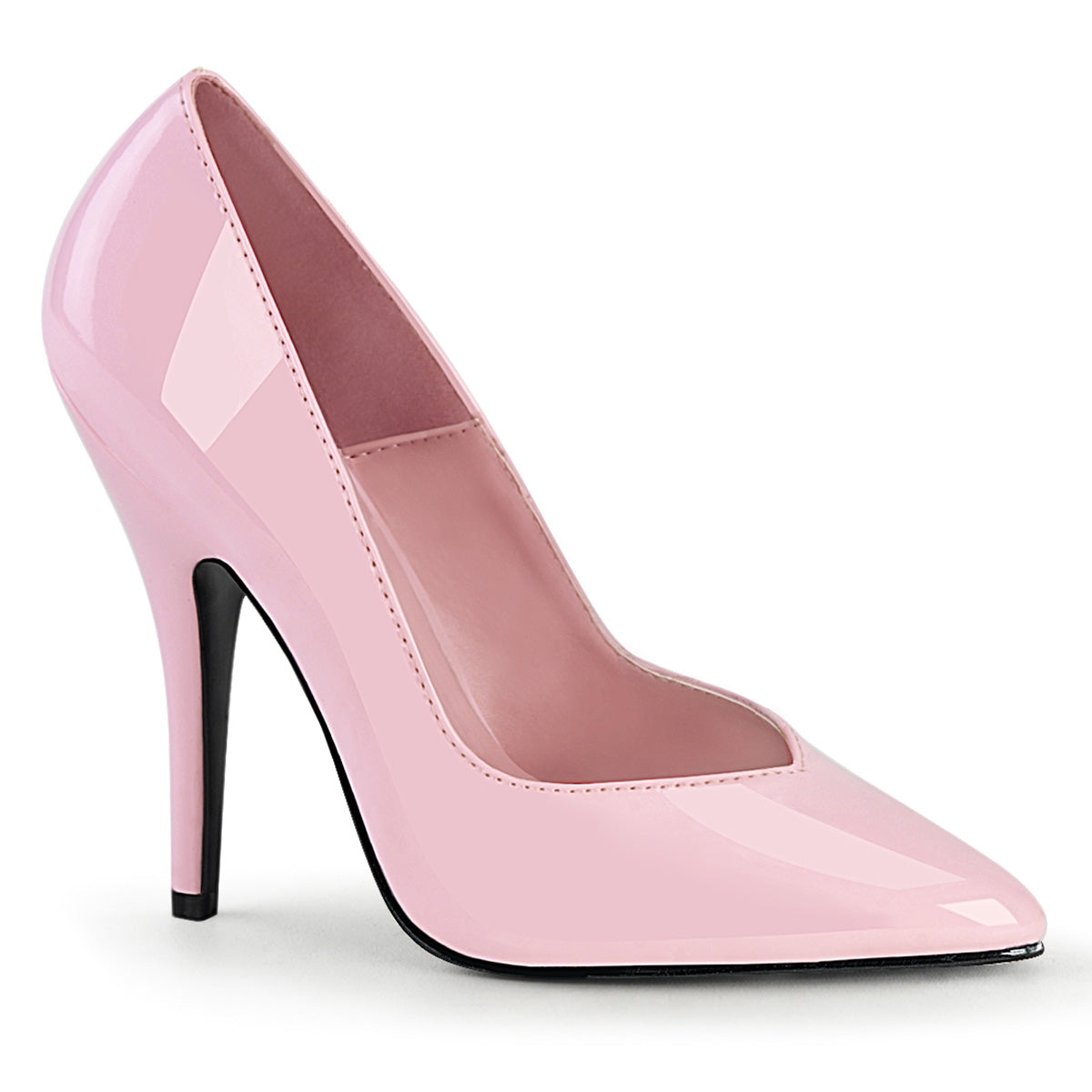 Pleasers Seduce-420V - B. Pink Pat